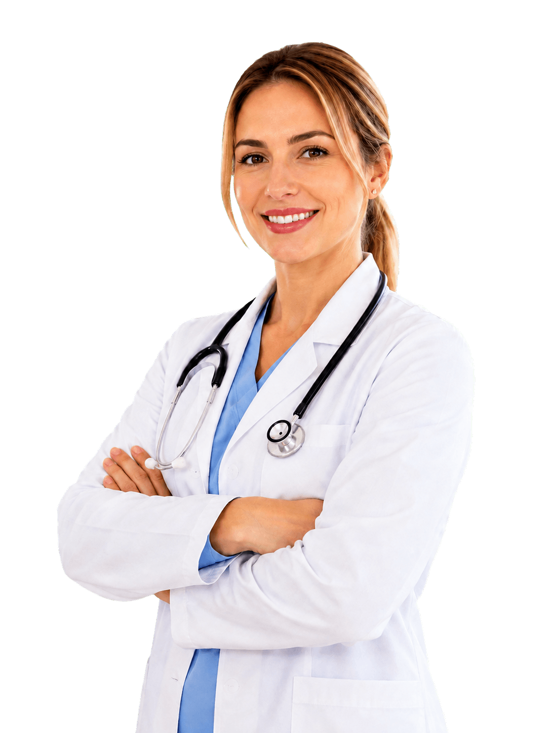 Smiling doctor representing MedLix RCM healthcare billing support
